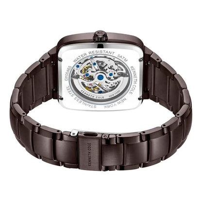Brown Stainless Steel Dress Watch