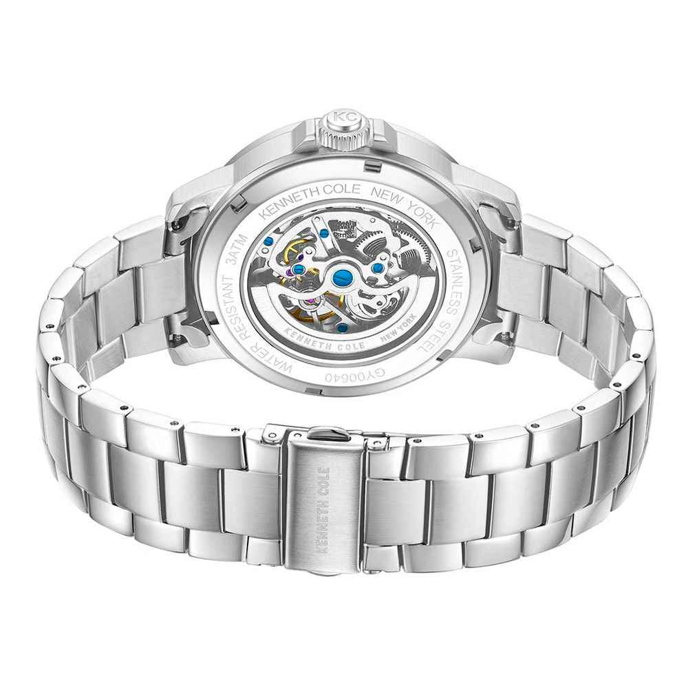 Gray Stainless Steel Dress Watch
