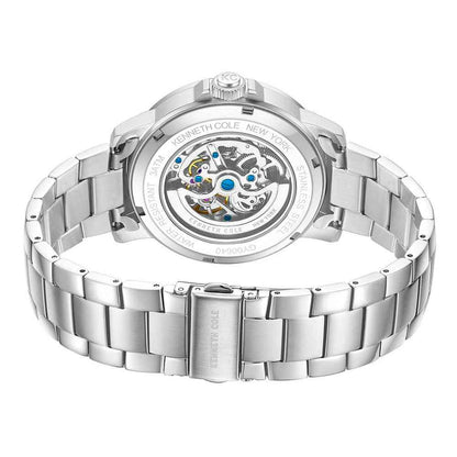 Gray Stainless Steel Dress Watch