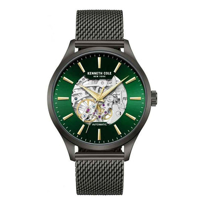 Gray Stainless Steel Dress Watch