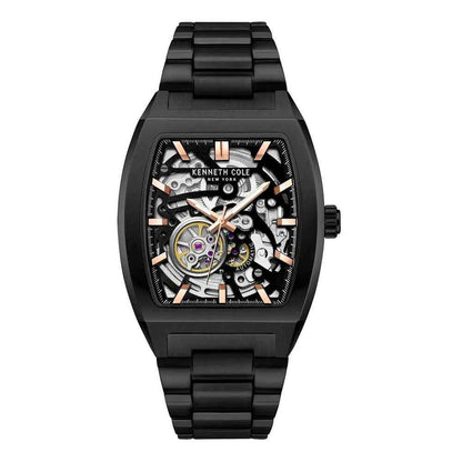 Black Stainless Steel Dress Watch