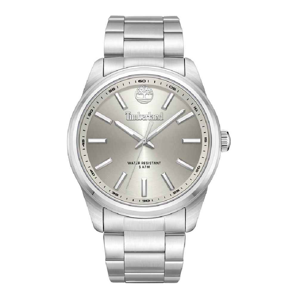 Gray Stainless Steel Dress Watch