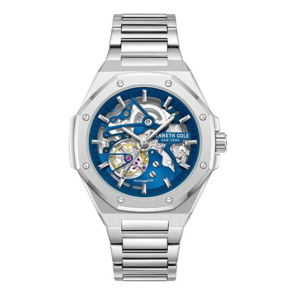 Gray Stainless Steel Dress Watch