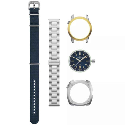 Gray Stainless Steel Bracelet Watch