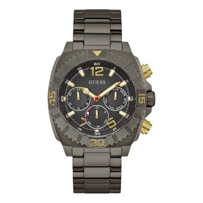 Gray Stainless Steel Dress Watch