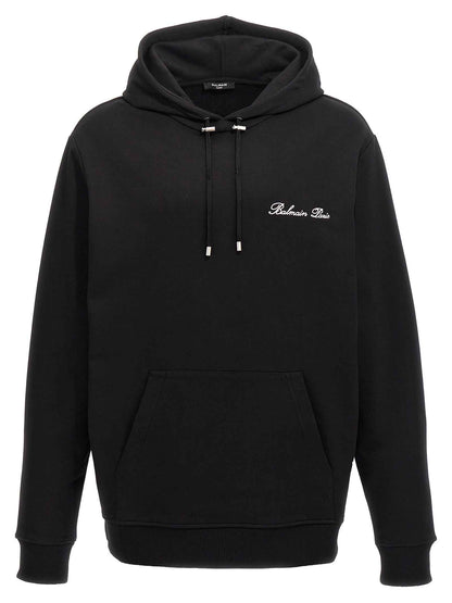 Black Cotton Sweatshirt