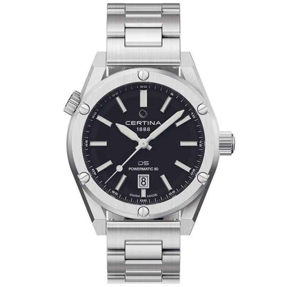 Gray Stainless Steel Dress Watch