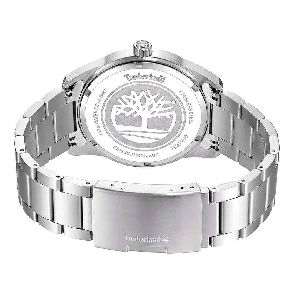Gray Stainless Steel Dress Watch