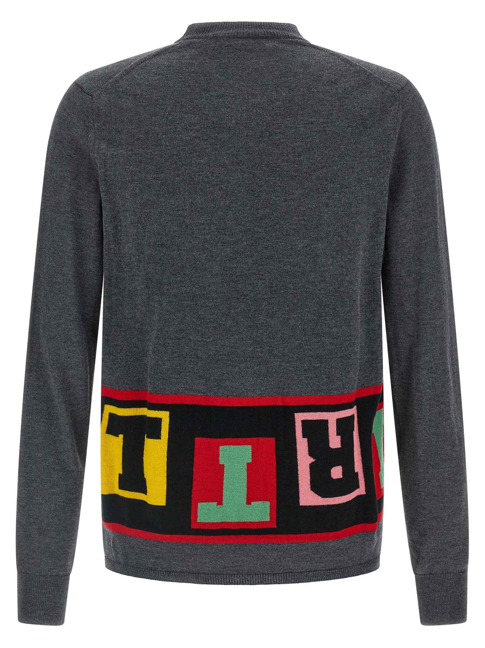 Gray Acetate Cardigan