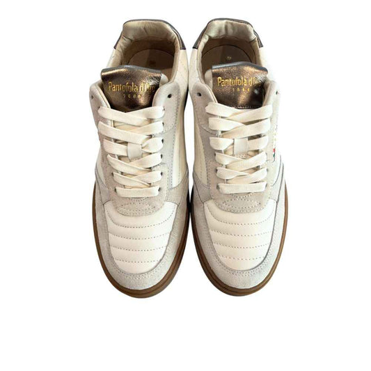 Beige Suede Mens Sneaker