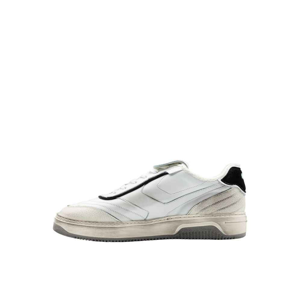 White Suede Men Sneakers
