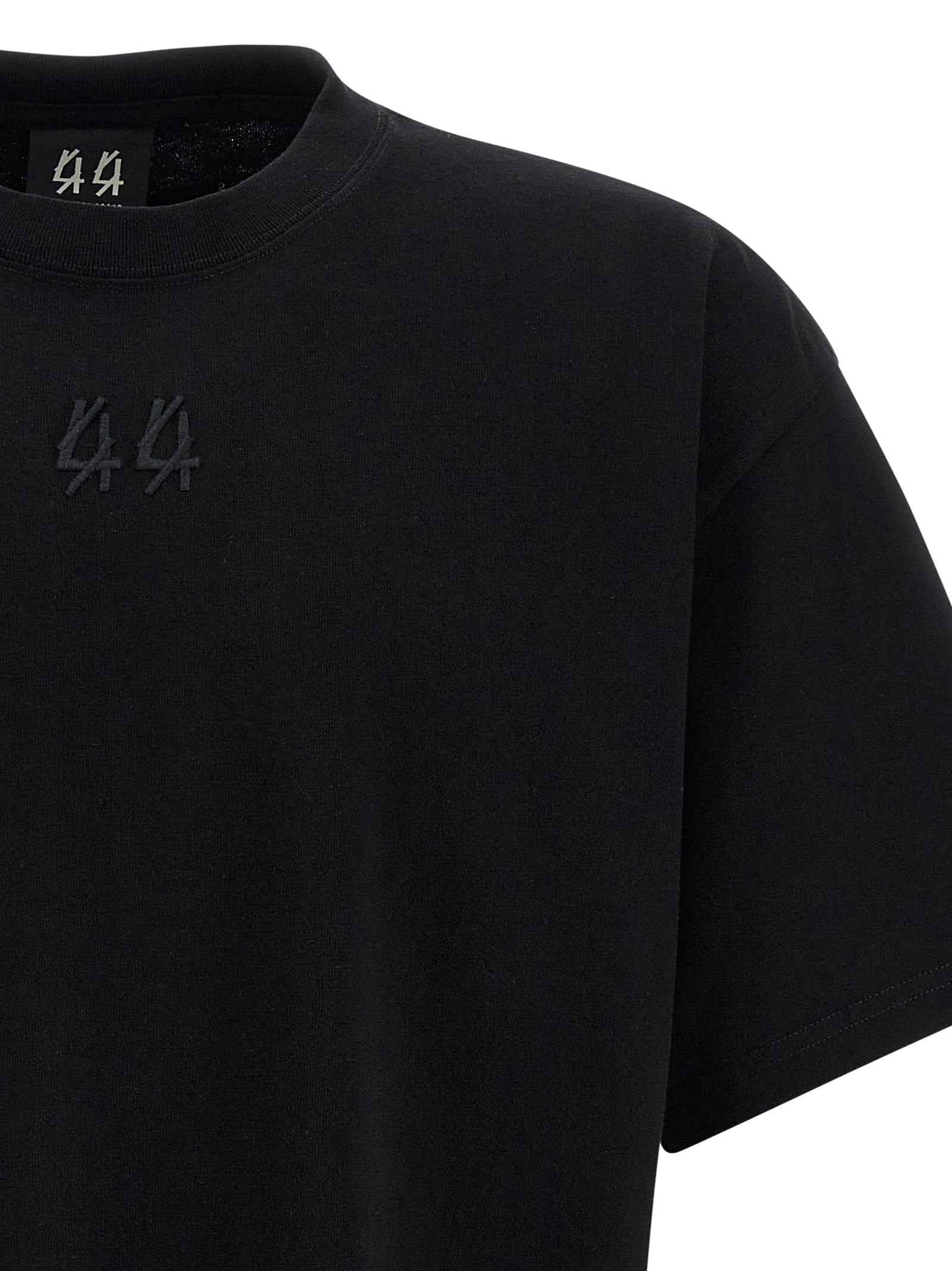 Black Cotton T-Shirt