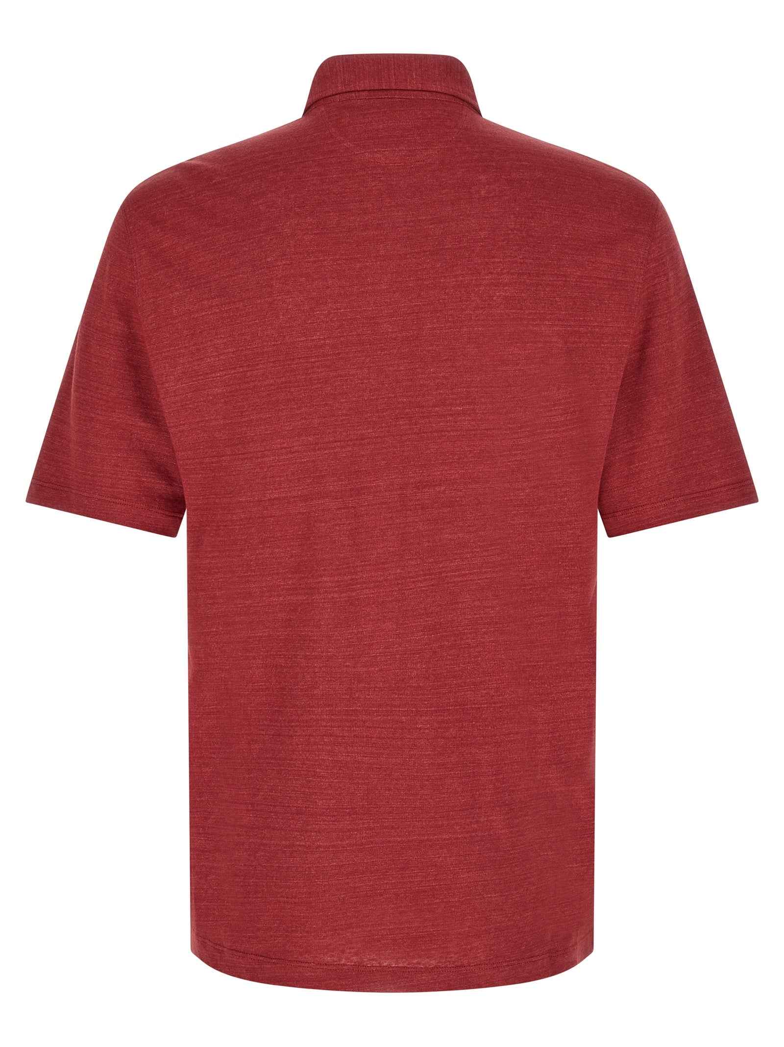 Multicolor Linen Polo Shirt