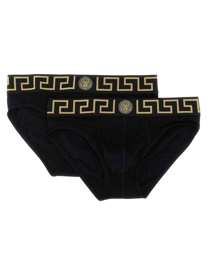 Black Cotton Briefs