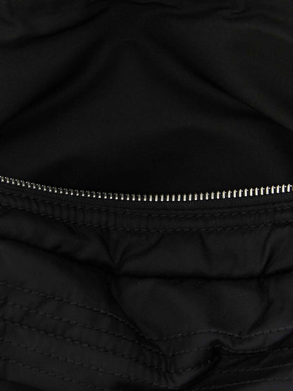 Black Polyamide Crossbody Bag
