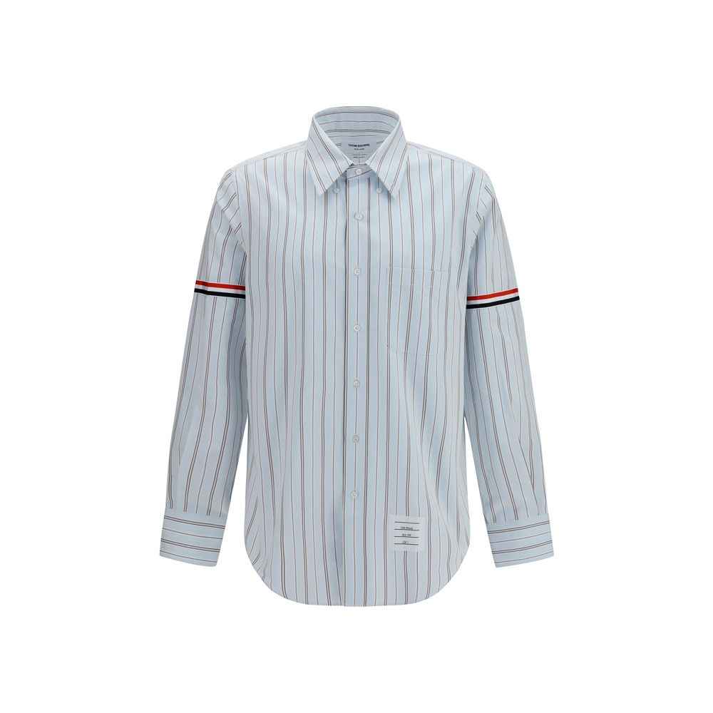 Blue Cotton Dress Shirt