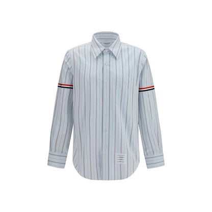 Blue Cotton Dress Shirt