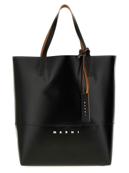 Black Polyethylene Tote Bag