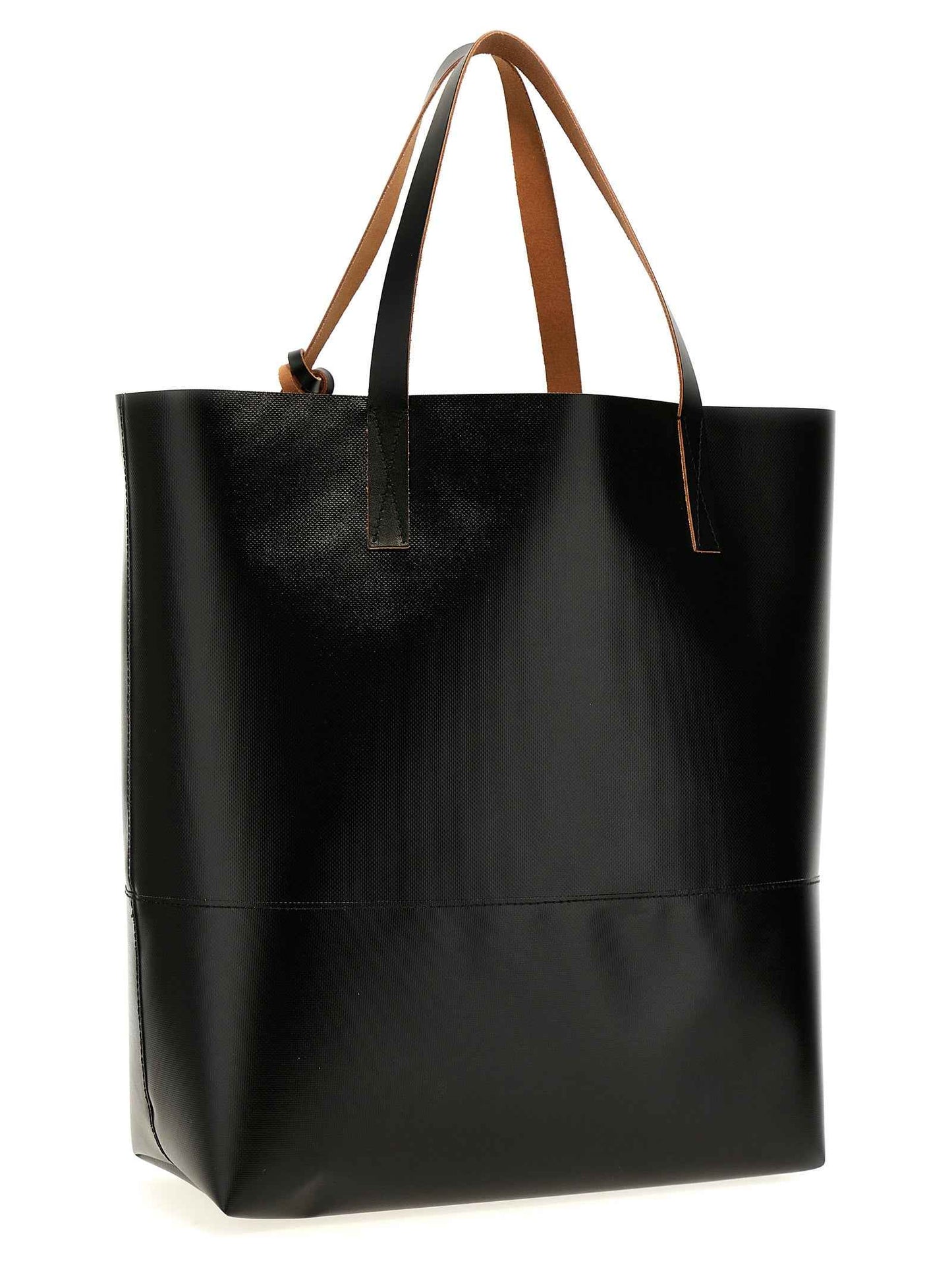 Black Polyethylene Tote Bag
