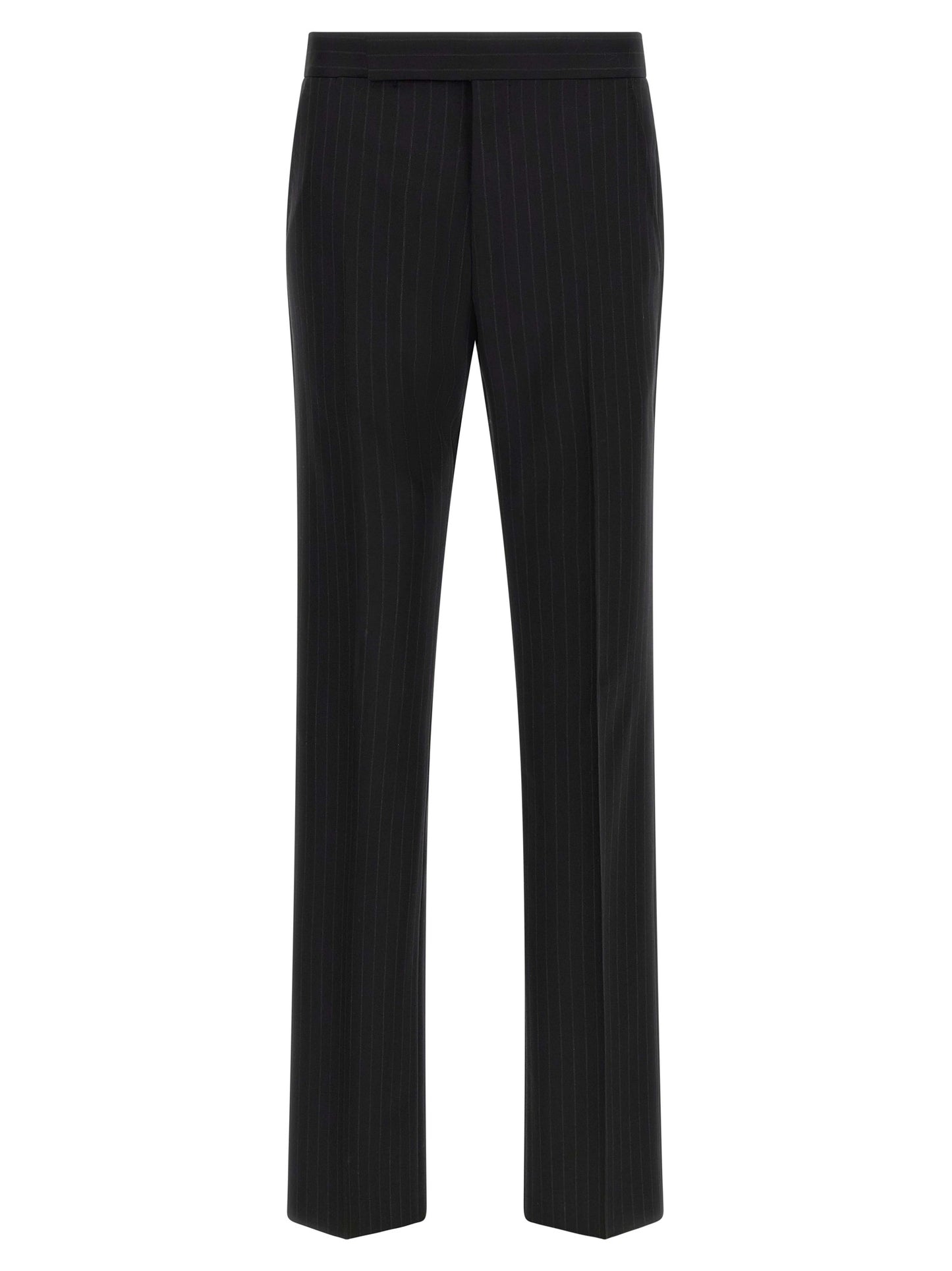 Black Wool Two-Piece Suit