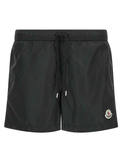 Black Polyamide Knee Length