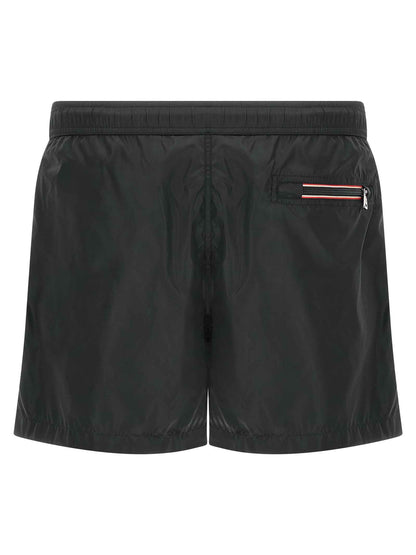 Black Polyamide Knee Length