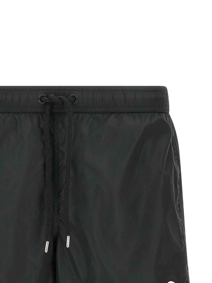 Black Polyamide Knee Length