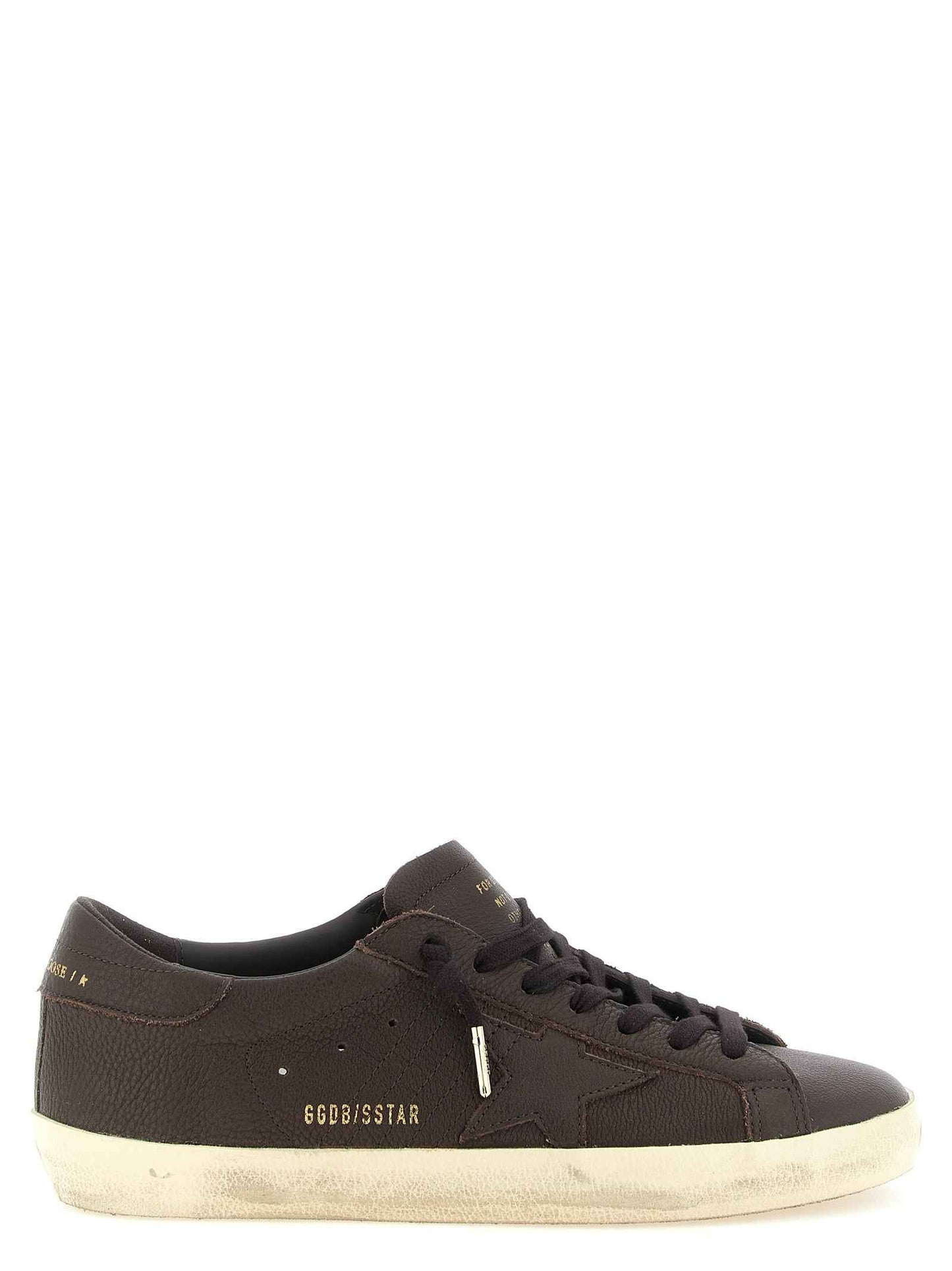 Brown Cowhide Low Top Sneakers