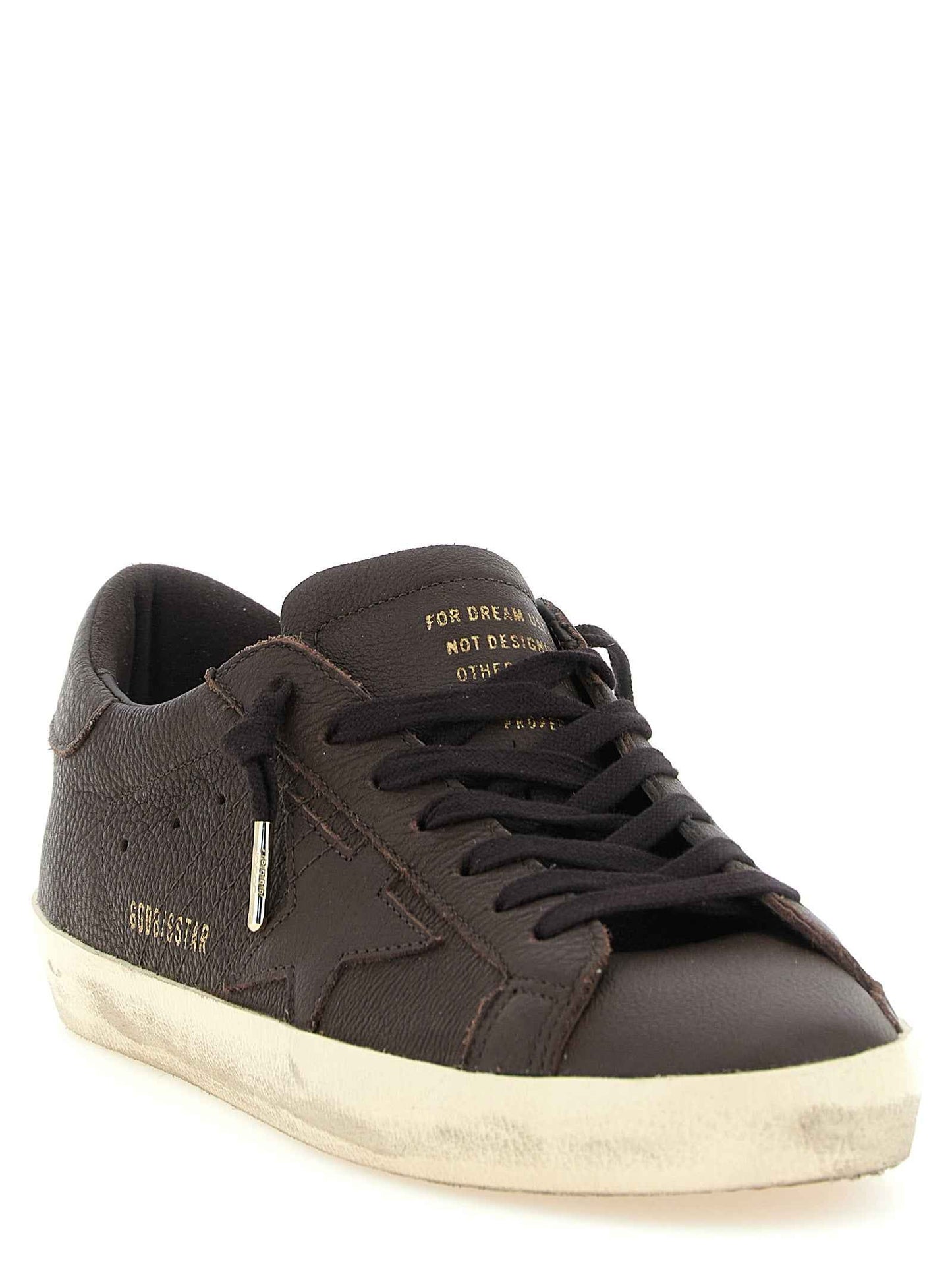 Brown Cowhide Low Top Sneakers