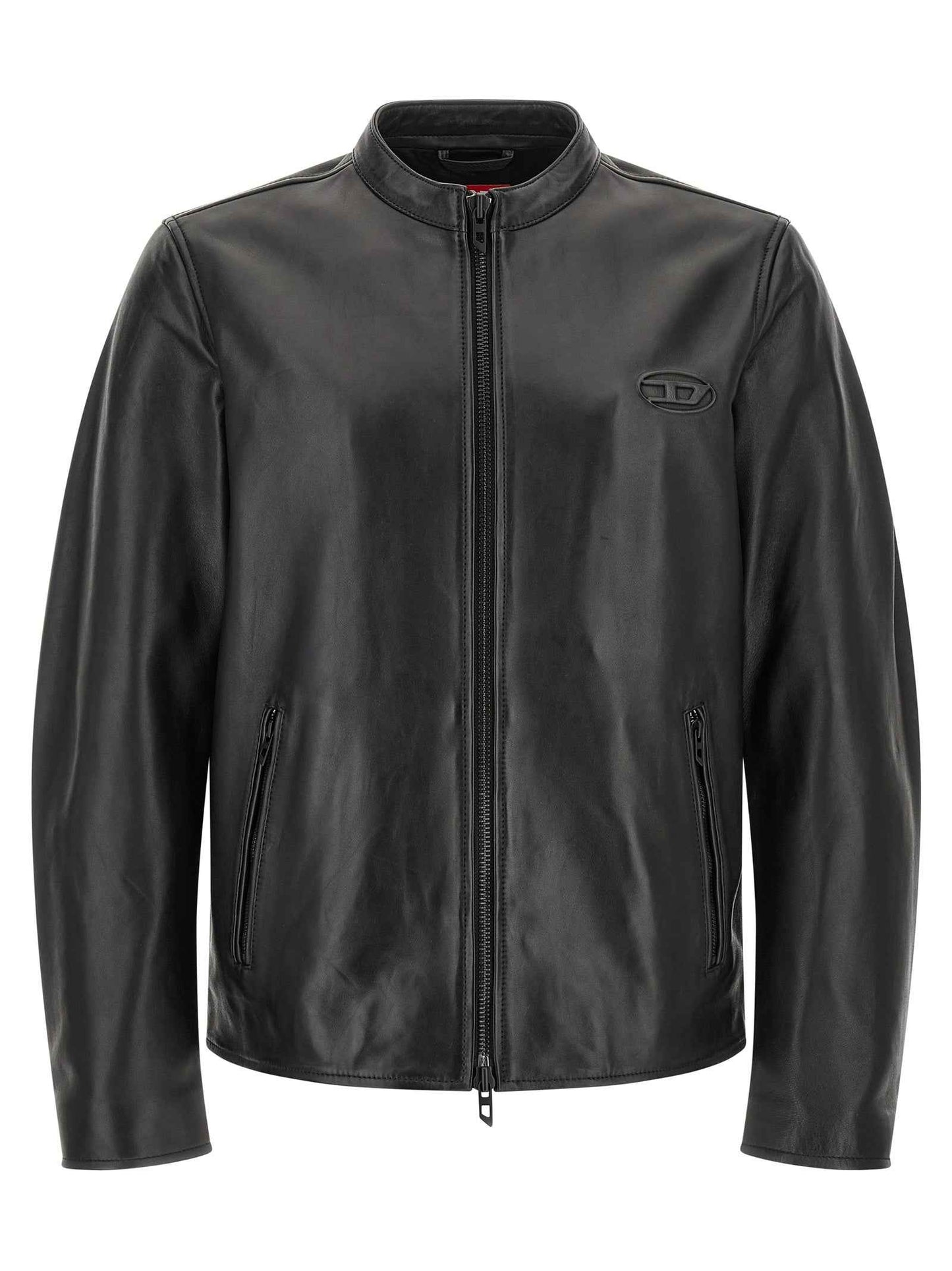 Black Lamb Leather Leather Jacket