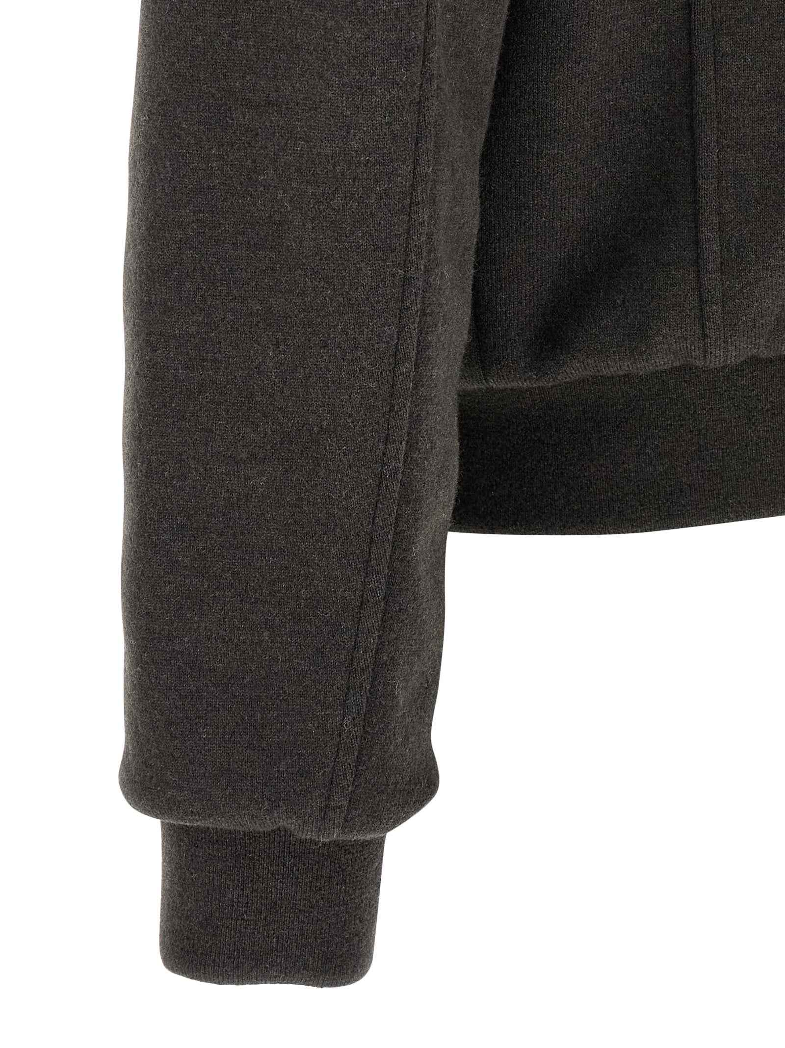 Brown Wool Bomber