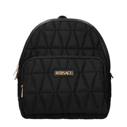 Black Fabric Backpack
