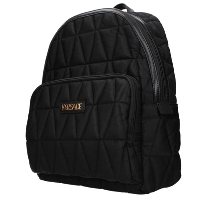Black Fabric Backpack