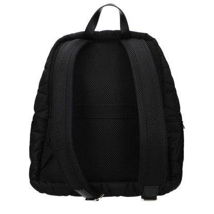 Black Fabric Backpack