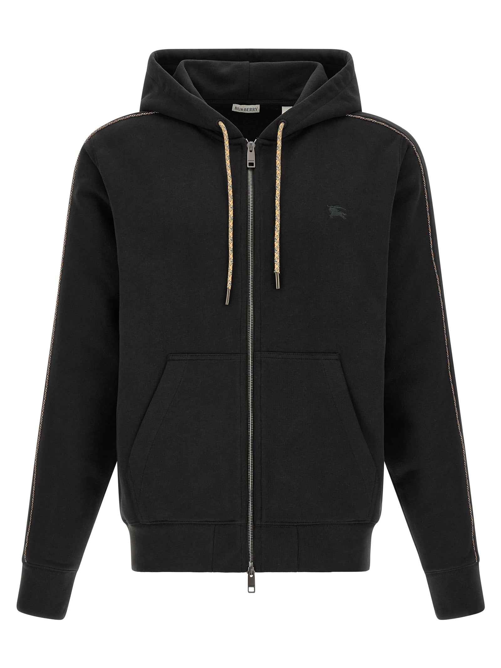 Black Cotton Sweatshirt