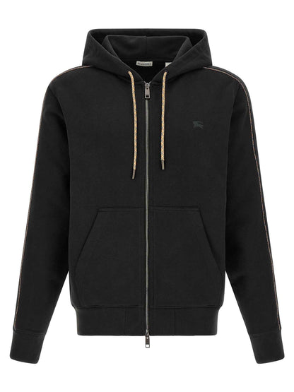 Black Cotton Sweatshirt