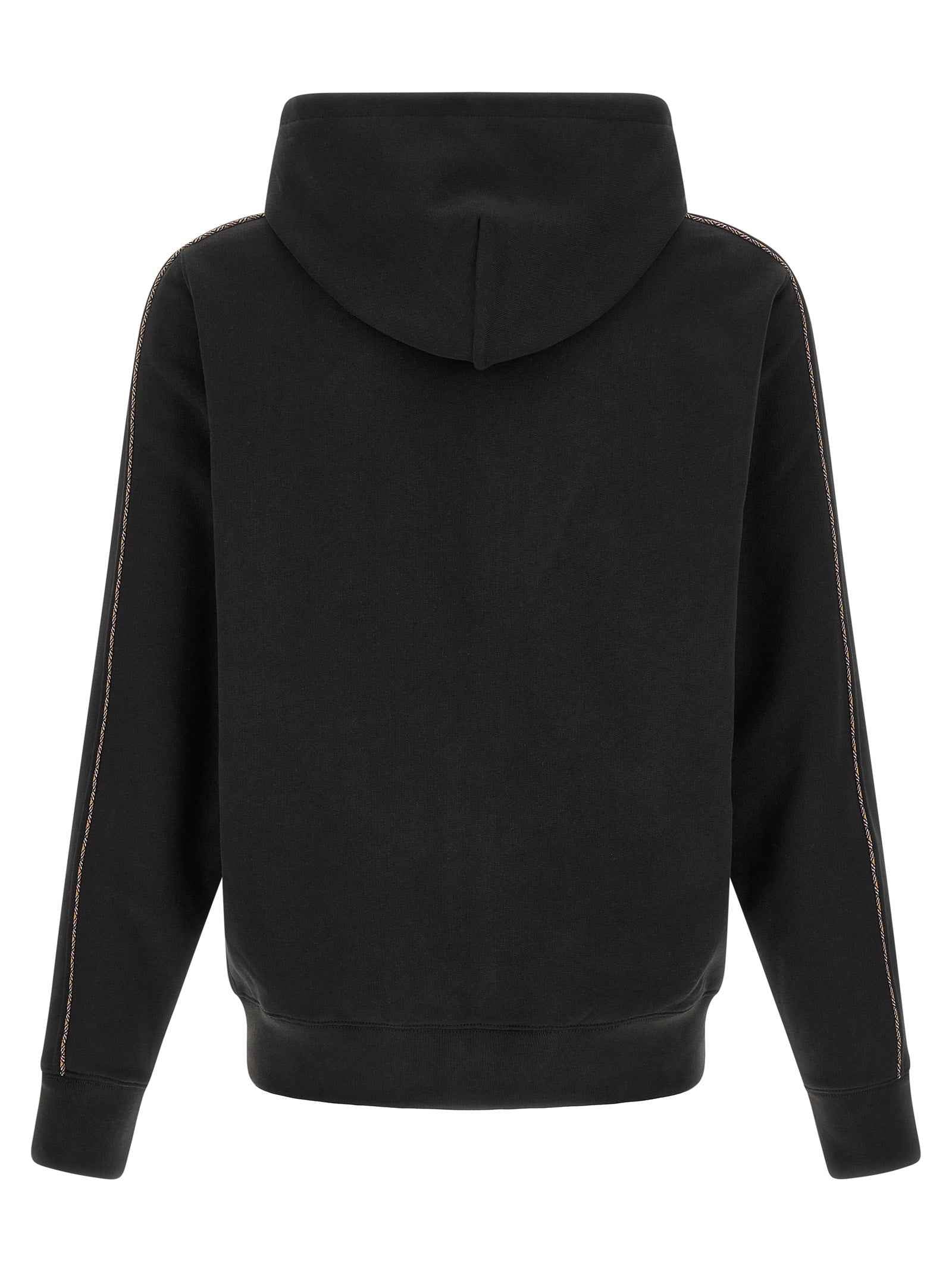 Black Cotton Sweatshirt