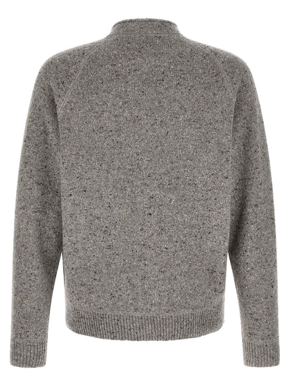 Gray Wool Cardigan