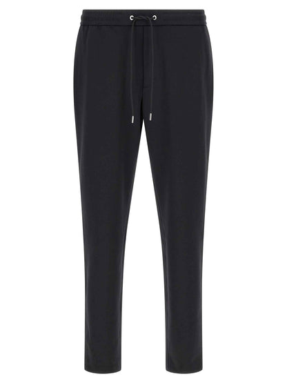Black Polyamide Joggers (Workout Pants)