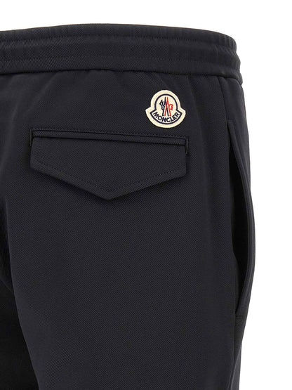 Black Polyamide Joggers (Workout Pants)