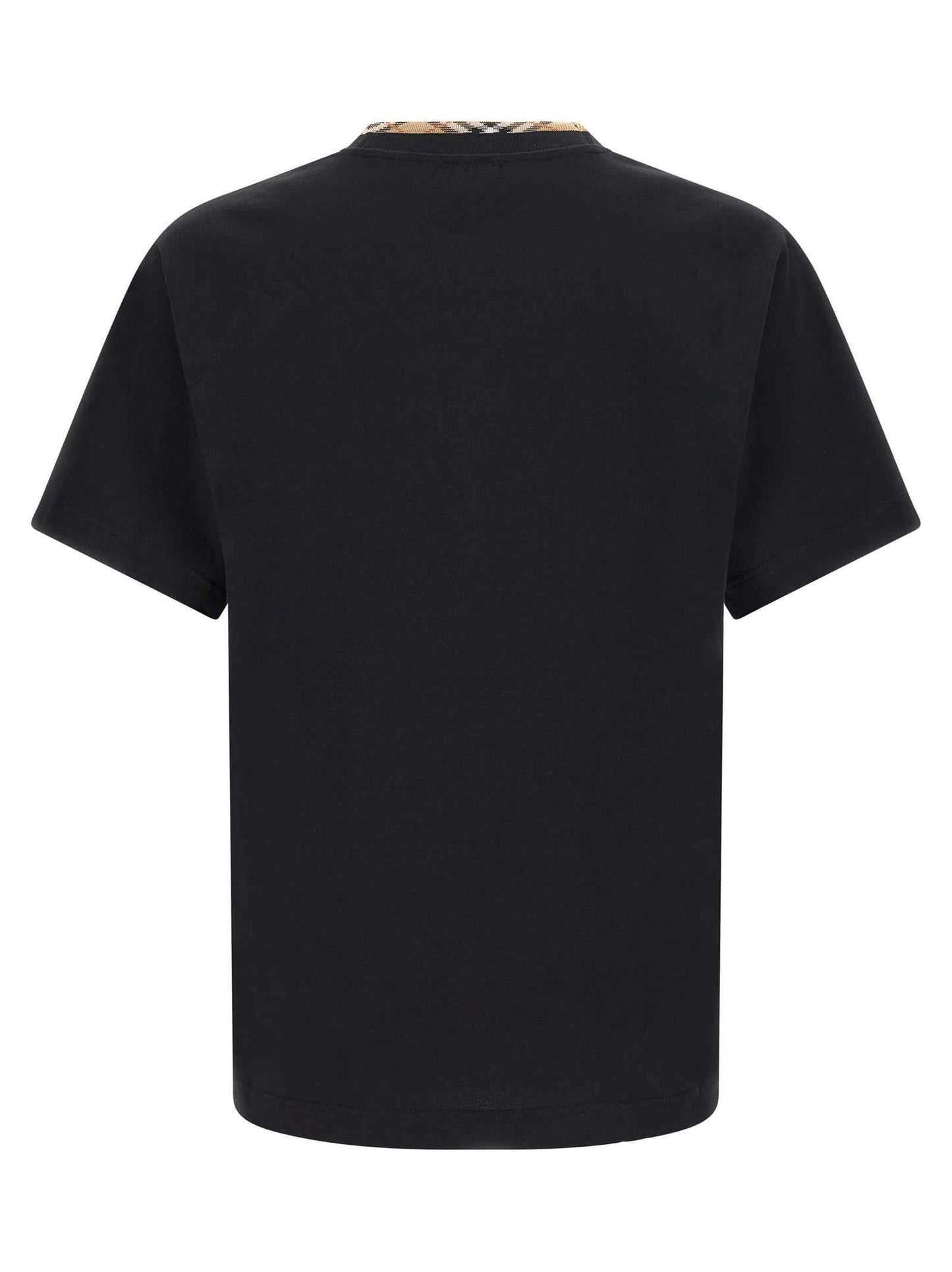 Black Cotton T-Shirt