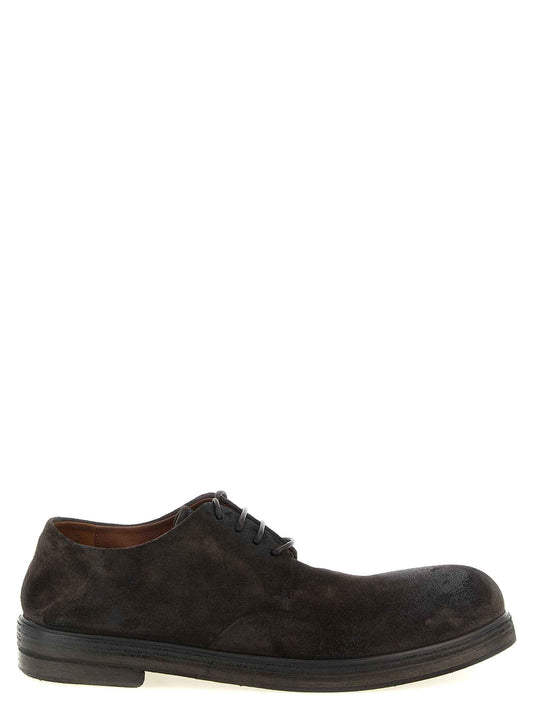 Brown Calfskin Oxfords And Derbies
