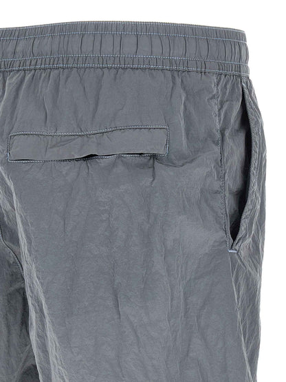 Gray Polyamide Swim Shorts