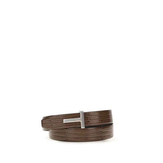 Brown Calf Leather Bos Taurus Belt