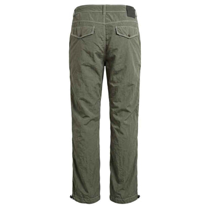 Green Fabric Men Pant