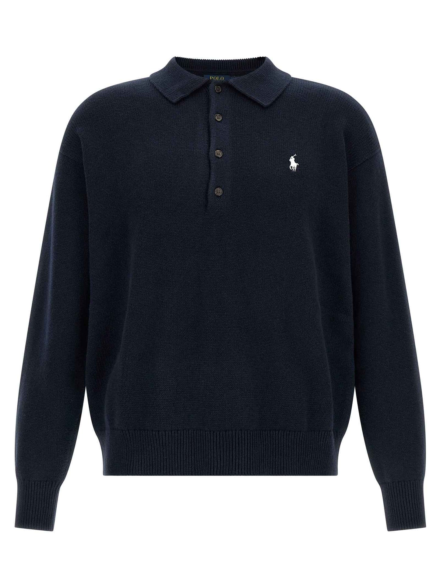 Blue Cotton Cardigan