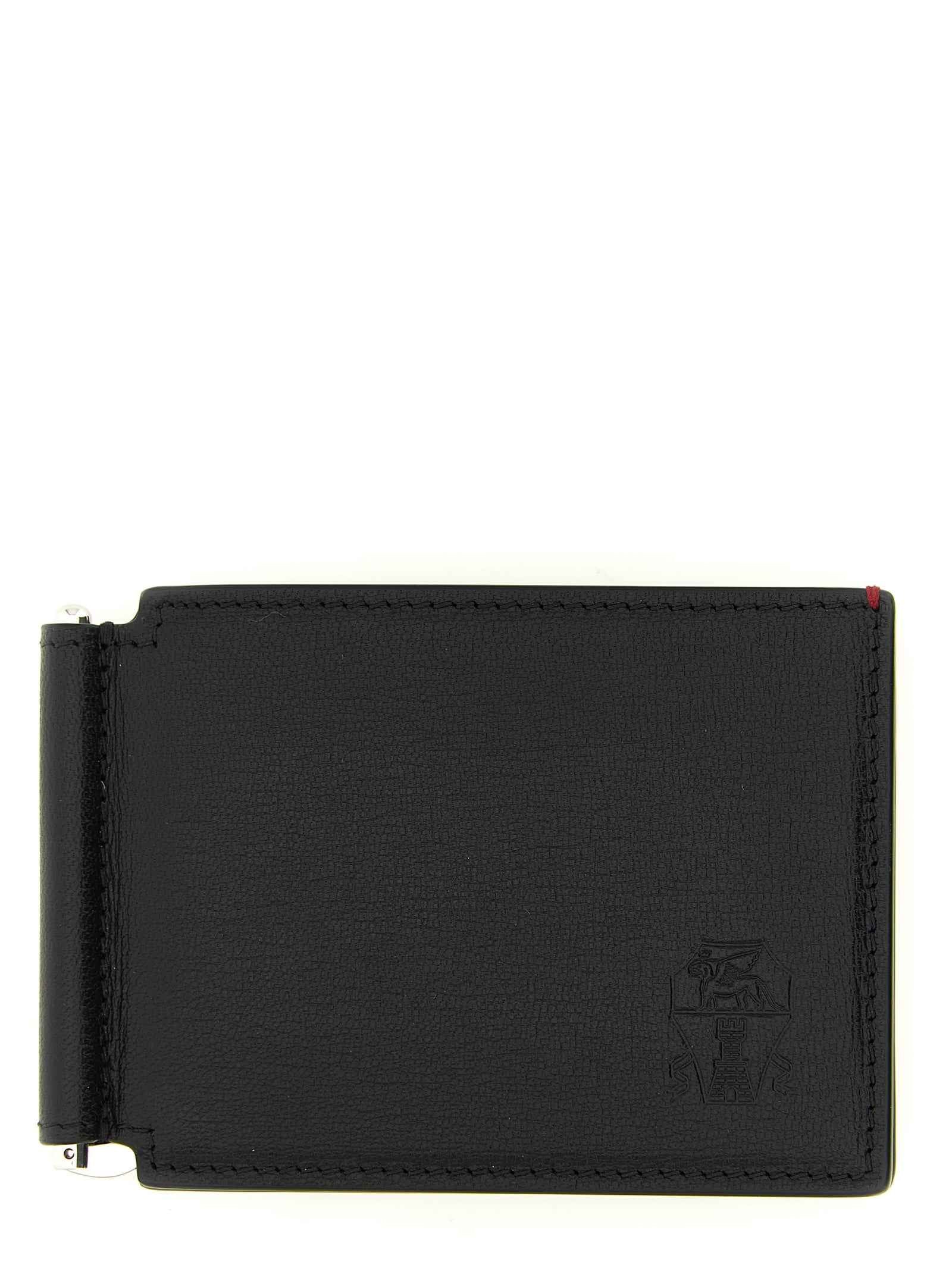 Black Goatskin Money Clip