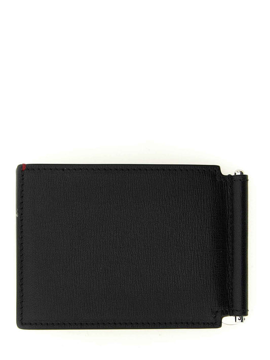 Black Goatskin Money Clip