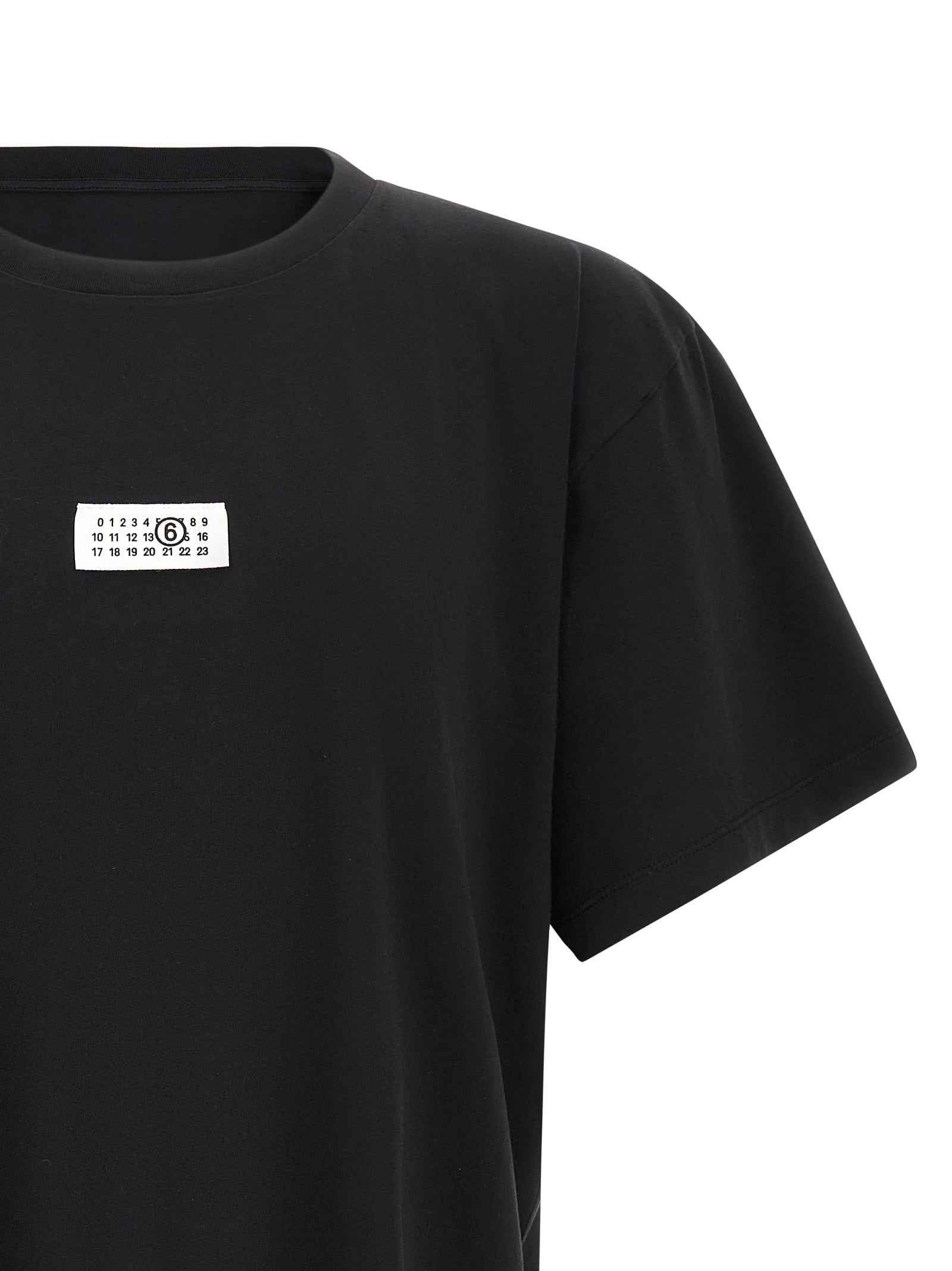 Black Cotton T-Shirt