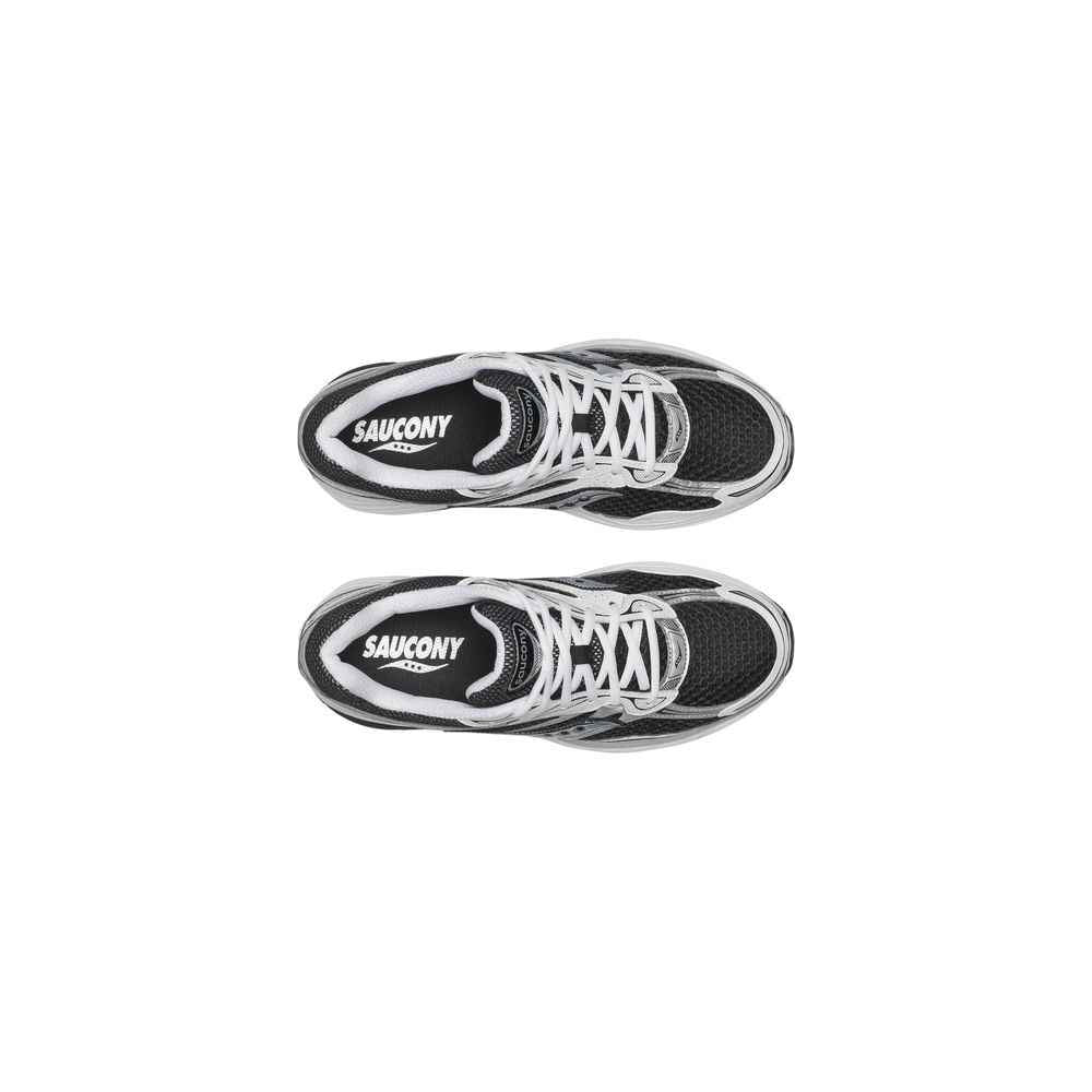 Black And White Synthetic Athletic Sneakers